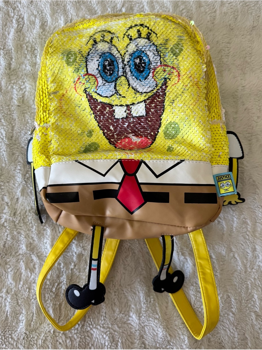 Kids SpongeBob SquarePants Sequin Backpack